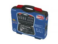 Профи набор накидных головок, шестигранников и бит, с трещоткой Профи набор накидных головок, шестигранников и бит, с трещоткой