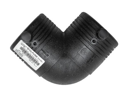 Отвод электросварной 90° PN16 SDR11 PE100 D32 Отвод электросварной 90° PN16 SDR11 PE100 D32
