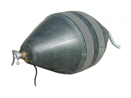 Пневматическое заглушающее перекрытие LAMPE тип 1-400, с байпасом и со специальным уплотнением Пневматическое заглушающее перекрытие LAMPE тип 1-400, с байпасом и со специальным уплотнением